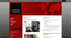 Desktop Screenshot of giorgiofornoni.com